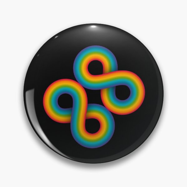 Item preview, Neurodiverse Rainbow Infinity  designed and sold by QuidiBear.