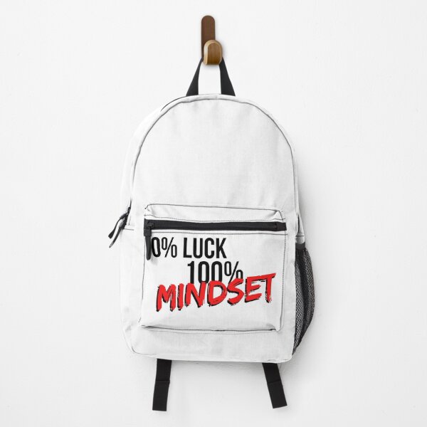 Item preview, 0 Percent Luck 100 Percent Mindset - Motivational Mindset designed and sold by CWolff.