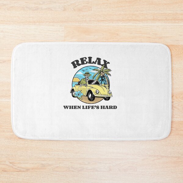 Item preview, Relax When Life's Hard - summer vibe skeleton designed and sold by GLwithUs.