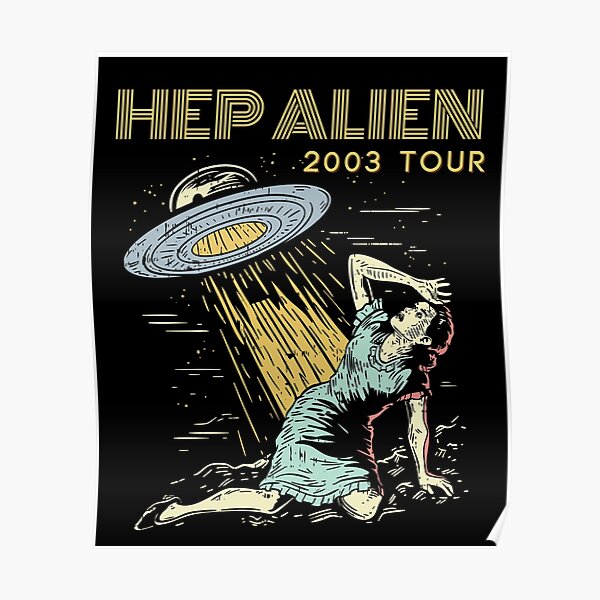 Alien Drummer Posters Redbubble