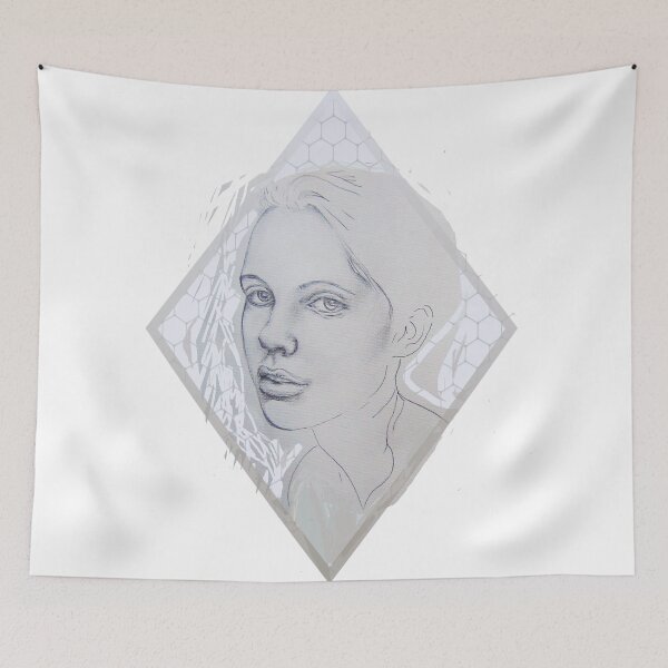 Item preview, young Lady painting designed and sold by BarbaraFarina.