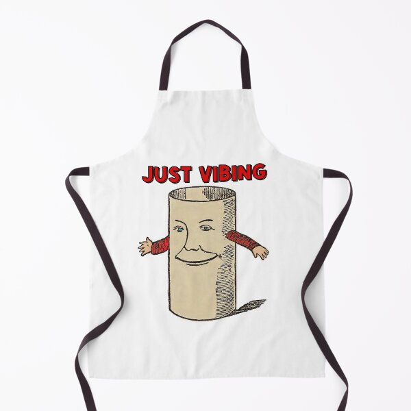 Item preview, Just vibing stupid layed back toilet roll man designed and sold by Captain-Jackson.