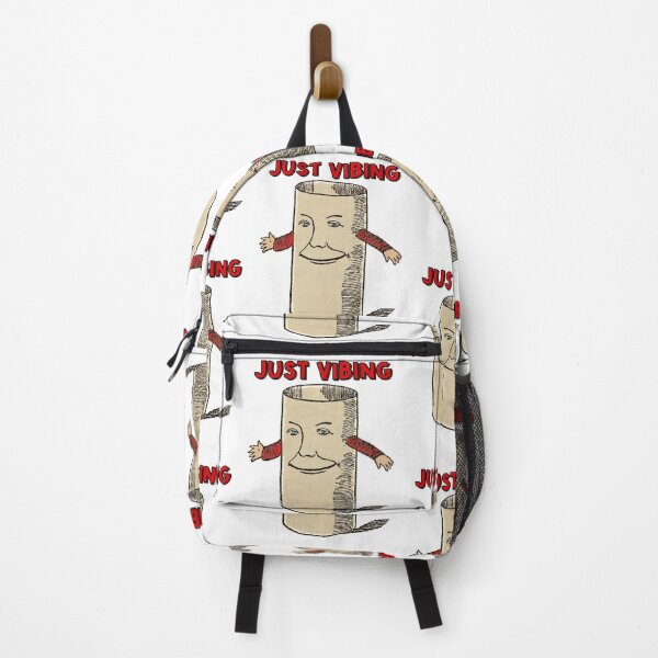 Item preview, Just vibing stupid layed back toilet roll man designed and sold by Captain-Jackson.