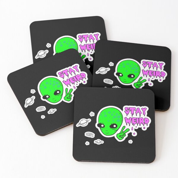 Item preview, Stay weird, UFO designed and sold by NatiiHerre.