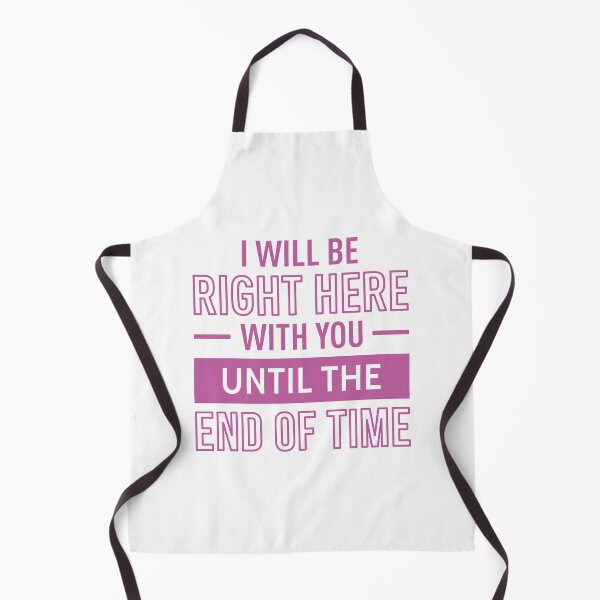 Item preview, I Will Be Right Here With You Until The End Of Time (Purple) designed and sold by FilipeFerreira.