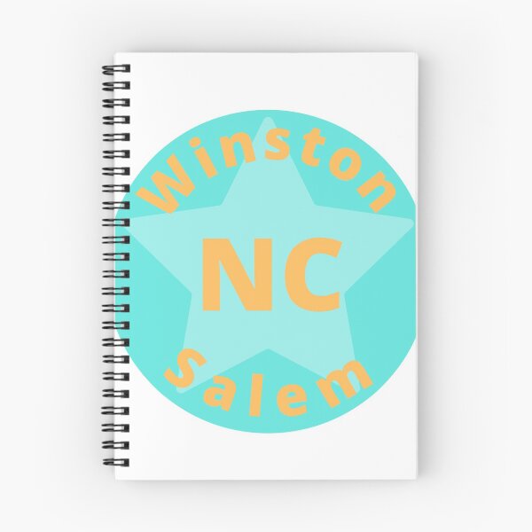 Item preview, Winston-Salem NC star city logo  designed and sold by TheWaterBirds.
