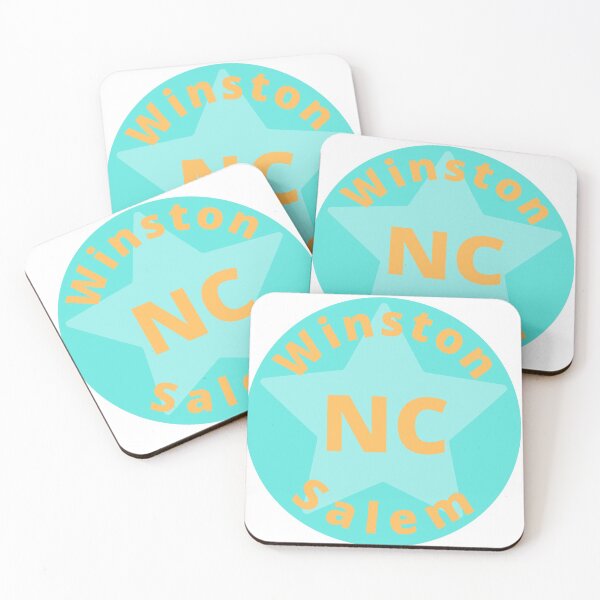 Item preview, Winston-Salem NC star city logo  designed and sold by TheWaterBirds.
