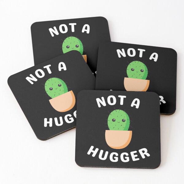 Item preview, Not A Hugger Cactus Funny designed and sold by pinkfantasy.