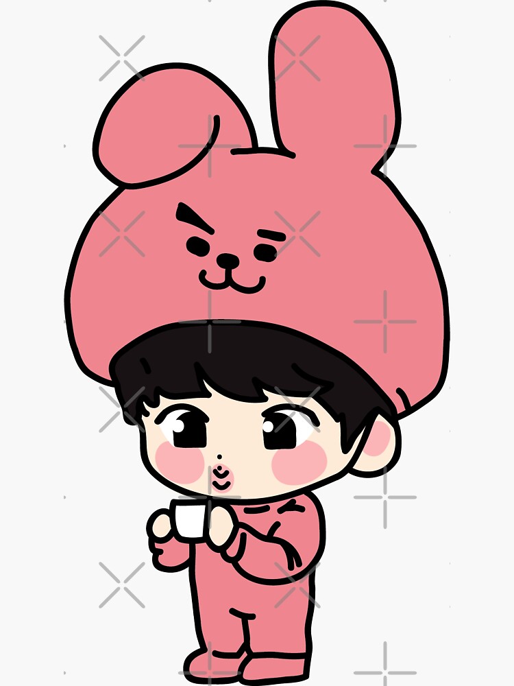 BTS BT21 Cooky Jungkook JK | Backpack