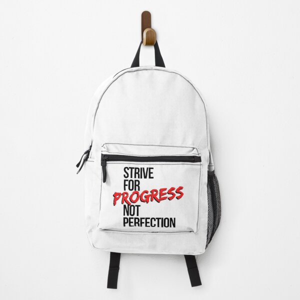 Item preview, Strive For Progress Not Perfection - Motivational Mindset designed and sold by CWolff.