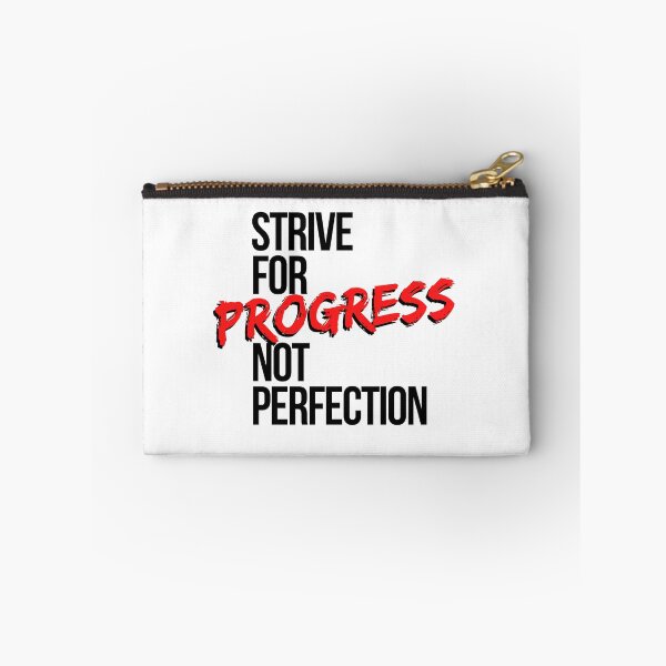 Item preview, Strive For Progress Not Perfection - Motivational Mindset designed and sold by CWolff.