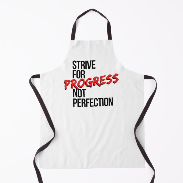 Item preview, Strive For Progress Not Perfection - Motivational Mindset designed and sold by CWolff.