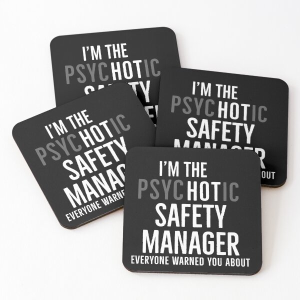Item preview, Im The Psychotic Safety Manager Everyone Warned You About designed and sold by AwesomeWorld1.