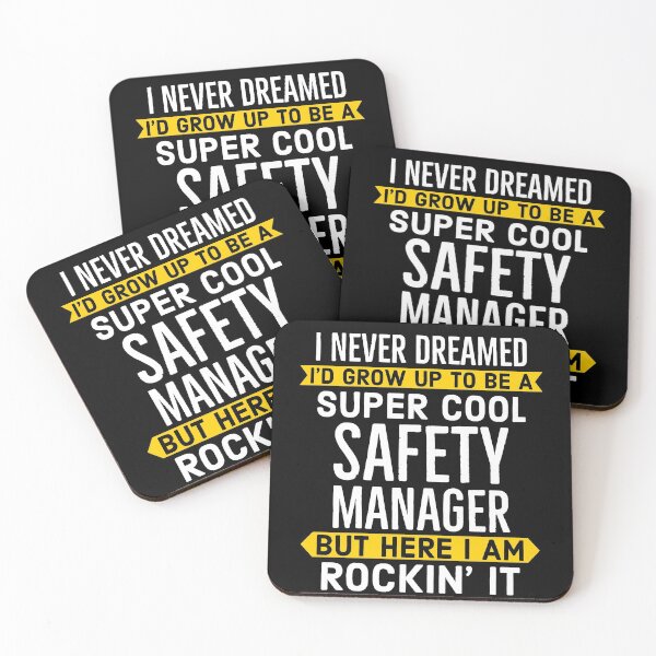 Item preview, Super Cool Safety Manager designed and sold by AwesomeWorld1.