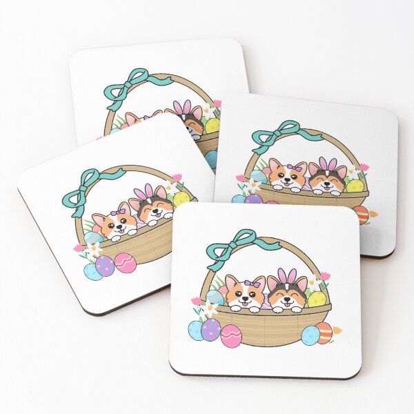 Item preview, Corgious Easter Basket  designed and sold by EJIllustrates.