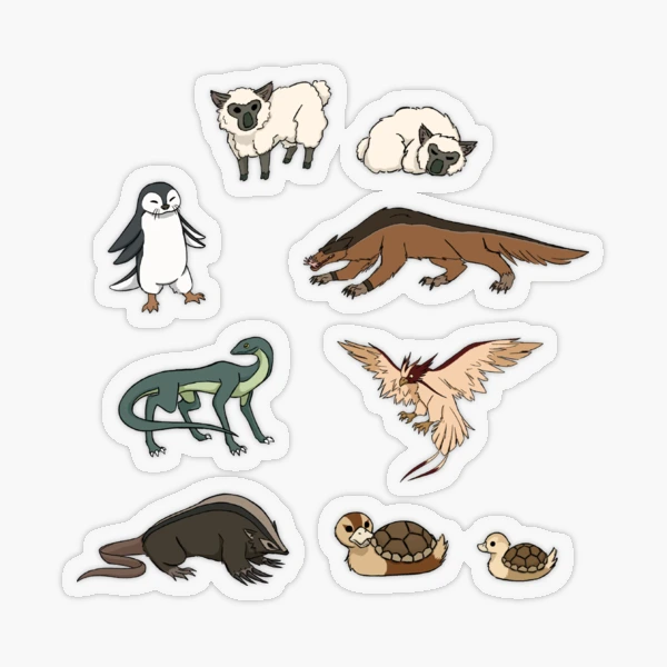 Avatar Pets - Die Cut Stickers