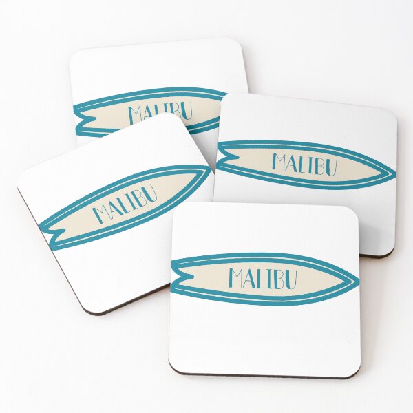 Item preview, Malibu on a surfboard designed and sold by StickersbyVW.