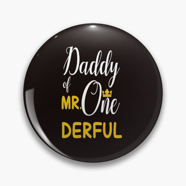 Item preview, Mens Daddy of Mr Onederful 1st Birthday First One-Derful Matching T-Shirt,Daddy Of Mr Onederful designed and sold by ahamri.