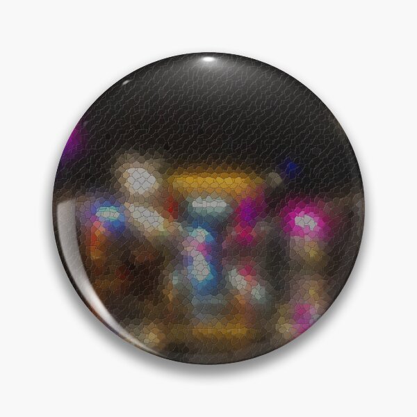 Item preview, Rainy Midnight Night Market In Taiwan Mosaic designed and sold by viqysarthouse.