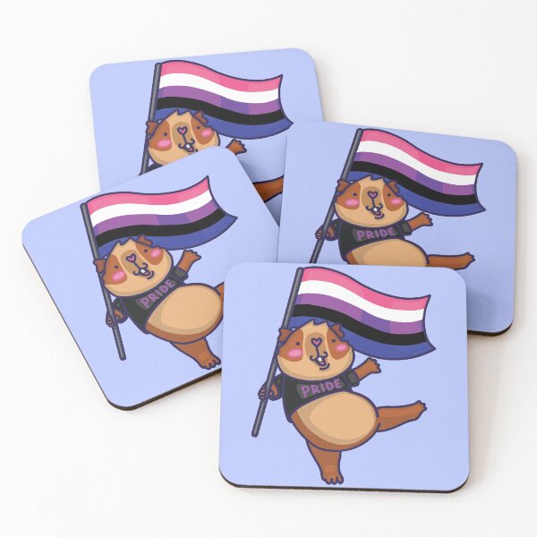 Item preview, Guinea Pig Pride: Gender Fluid designed and sold by Pigapalooza.
