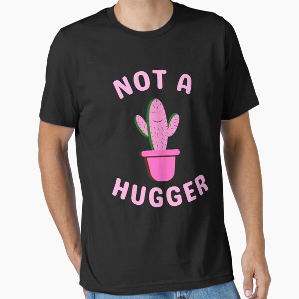 Item preview, Not A Hugger Pink Cactus Funny designed and sold by pinkfantasy.