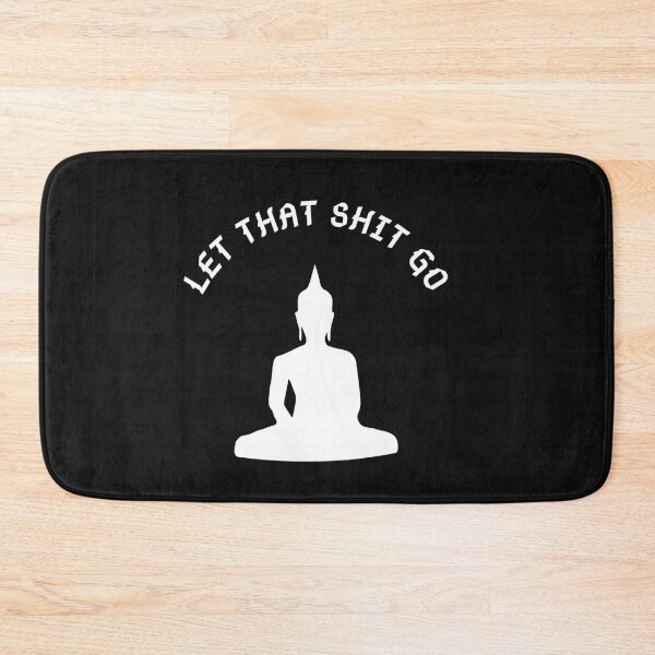 Item preview, Let This Shit Go - Funny Yoga designed and sold by LifeSimpliCity.