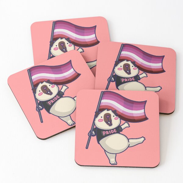 Item preview, Guinea Pig Pride: Lesbian designed and sold by Pigapalooza.