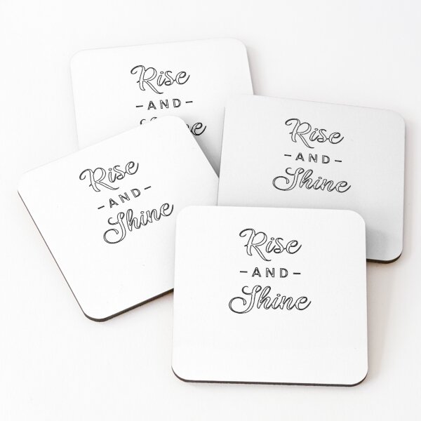 Item preview, Plain Rise and Shine Stencil  - Diy Color Me In designed and sold by StencilGifts.