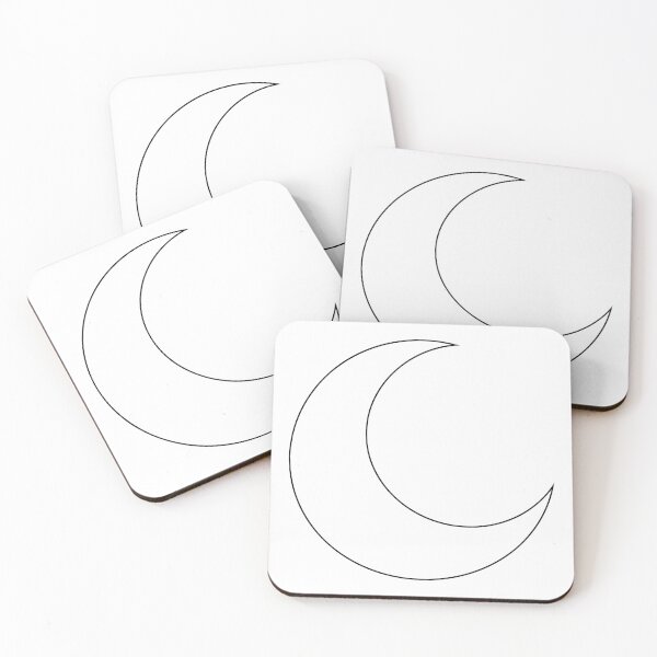 Item preview, Plain Moon Stencil  - Diy Color Me In designed and sold by StencilGifts.