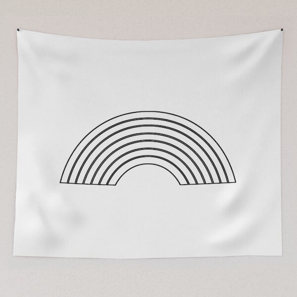 Item preview, Plain Lucky Rainbow Stencil  - Diy Color Me In designed and sold by StencilGifts.