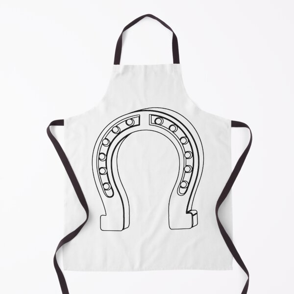Item preview, Plain Lucky Horse Shoe Stencil - Diy Color Me In designed and sold by StencilGifts.