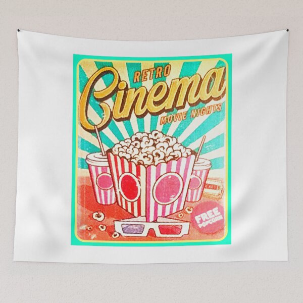 Item preview, Retro Cinema Movie Nights designed and sold by angel1.