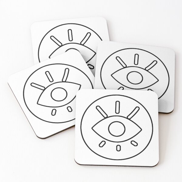 Item preview, Plain Open Eye Stencil - Diy Color Me In designed and sold by StencilGifts.