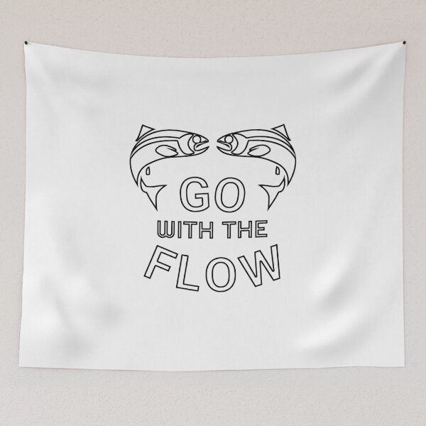 Item preview,  Plain Go With the Flow Fish Stencil - Diy Color Me In designed and sold by StencilGifts.