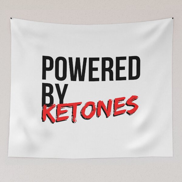 Item preview, Powered by Ketones - Motivational Mindset - Diet designed and sold by CWolff.