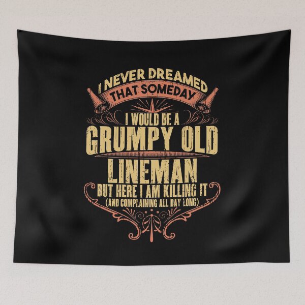 Item preview, Funny Lineman Quotes designed and sold by BrennaEirlys.