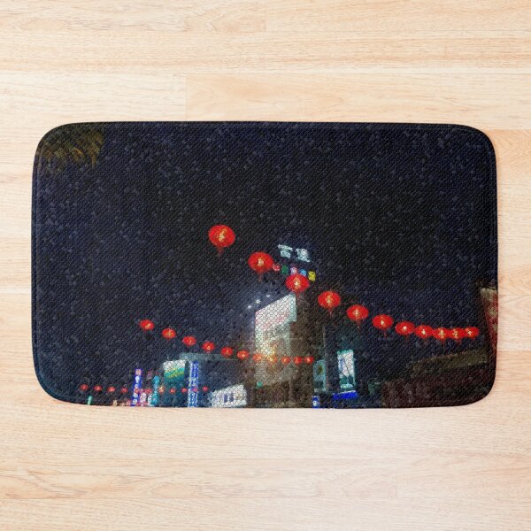 Item preview, City Lanterns Night Hues Mosaic designed and sold by viqysarthouse.