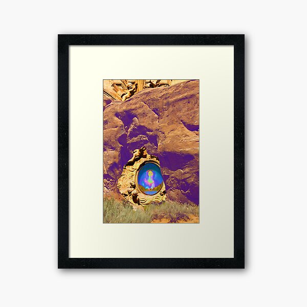 Rome meets Arches National Park Framed Art Print