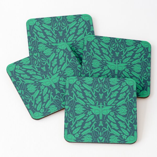 Item preview, Praying Mantis Damask designed and sold by annegwish33.