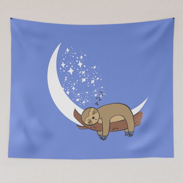 Item preview, Cute, Funny, Silly, Lazy Sleeping Sloth  designed and sold by TheCatmeow2000.
