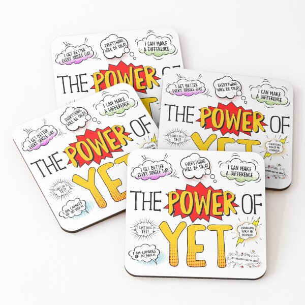 Item preview, The power of yet Inspirational  designed and sold by inkedtee.