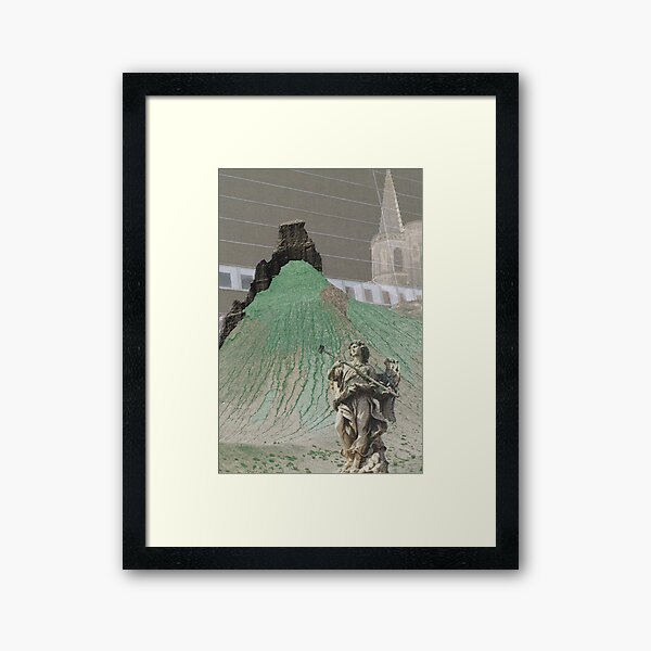 Utah meets Rome meets Salon de Provence Framed Art Print