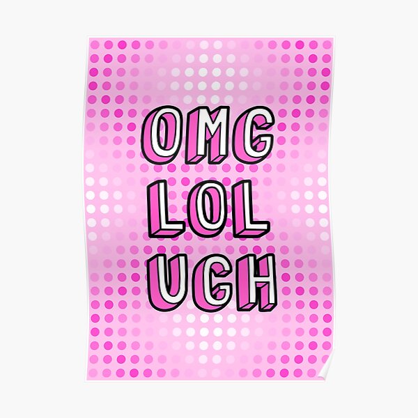 OLU Pink Poster