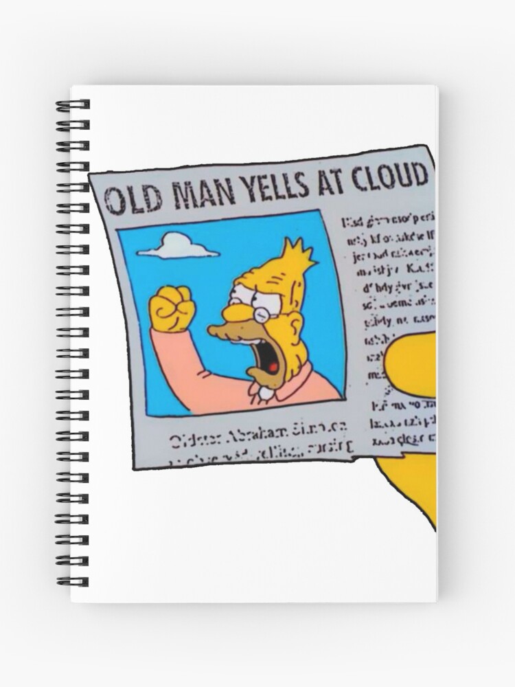 Old man yells at cloud Essential T-Shirt by IncipitChaos218