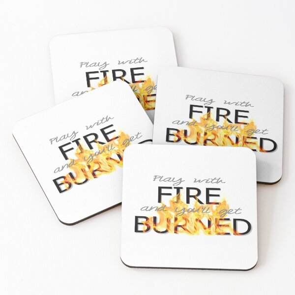 Item preview, Play with fire (Black text) designed and sold by Daria Paus.