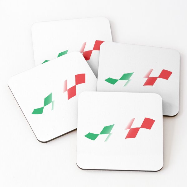 Item preview, Checked - Italian Flag Fade designed and sold by abarthshop.