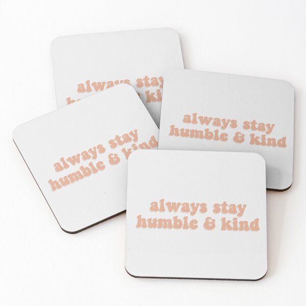 Item preview, Always Stay Humble and Kind | Groovy Neutrals Swirl Text designed and sold by Sarahelena Barrios.