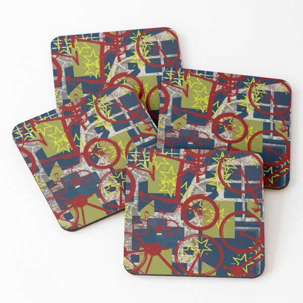 Item preview, Retro Bike & Stars designed and sold by Tibri Designs.
