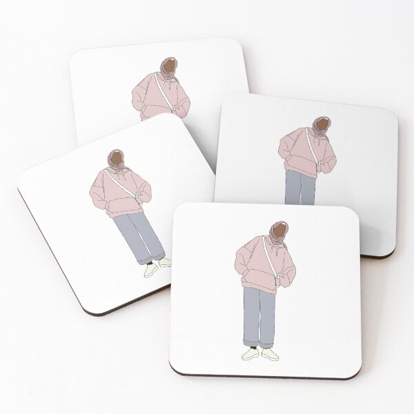 Item preview, Hijabi girl in pink designed and sold by The Hijabi Artist.