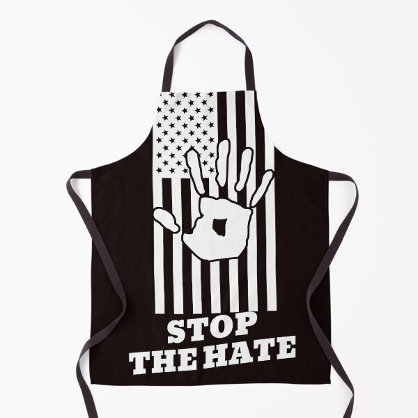 Item preview, Stop The Hate Hand Print American Flag designed and sold by davestees506.
